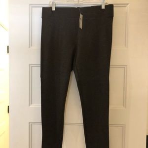 NWT Loft charcoal ponte pant